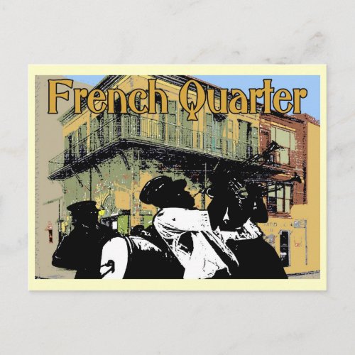 Old Absinthe House Brass Band French Quarter New Postcard