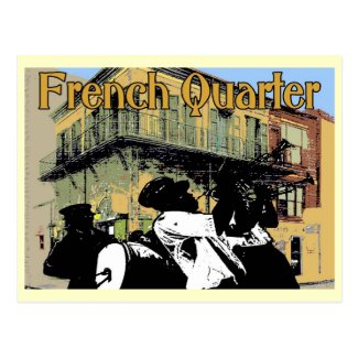 Old Absinthe House Brass Band, French Quarter, New Postcard