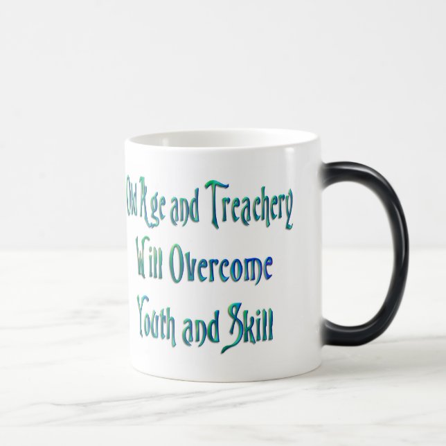 Old Age and treachery Color Morph Mug (Right)