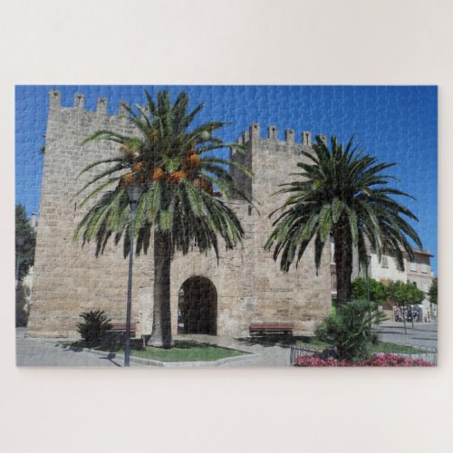 Old Alcudia Town Mallorca Majorca Spain Souvenir Jigsaw Puzzle