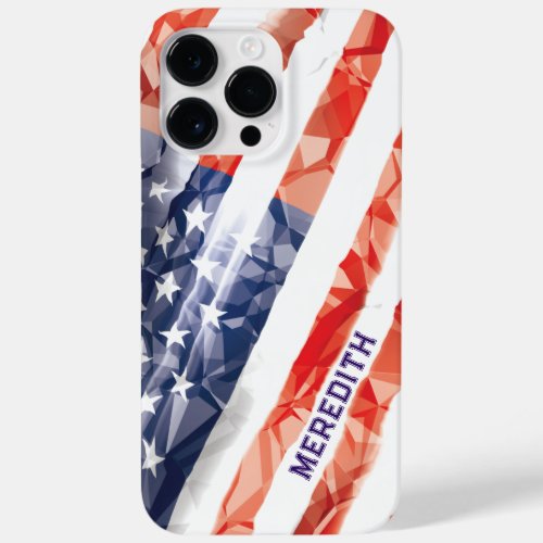 Old American Flag Case_Mate iPhone 14 Pro Max Case