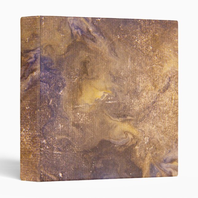 Old ancient book cover 3 ring binder (Front/Spine)