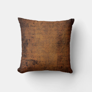 Old ancient vintage texture throw pillow