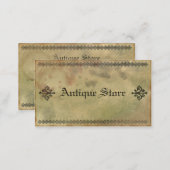Old and Grungy Antique Vintage Business Card (Front/Back)