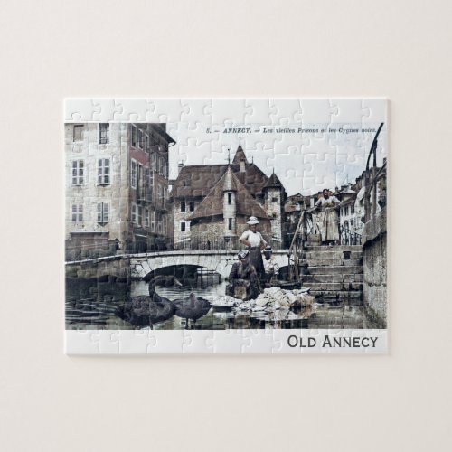 Old Annecy Haute_Savoie French Alps Jigsaw Puzzle
