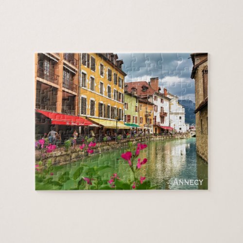 Old Annecy Haute_Savoie French Alps Jigsaw Puzzle