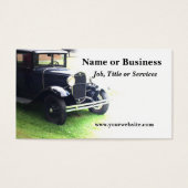 old antique car (Front)