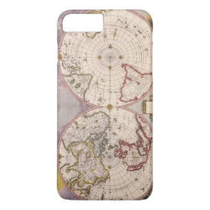 Old Antique World Map iPhone 8 Plus/7 Plus Case