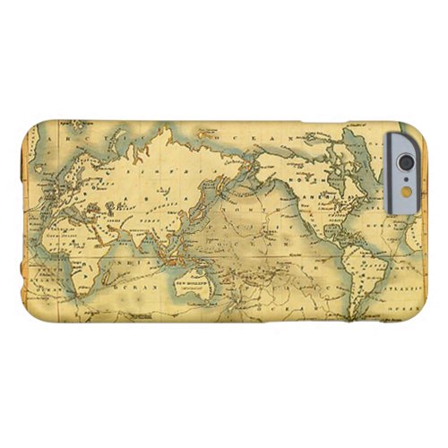 Old Antique World Map iPhone 6 Case