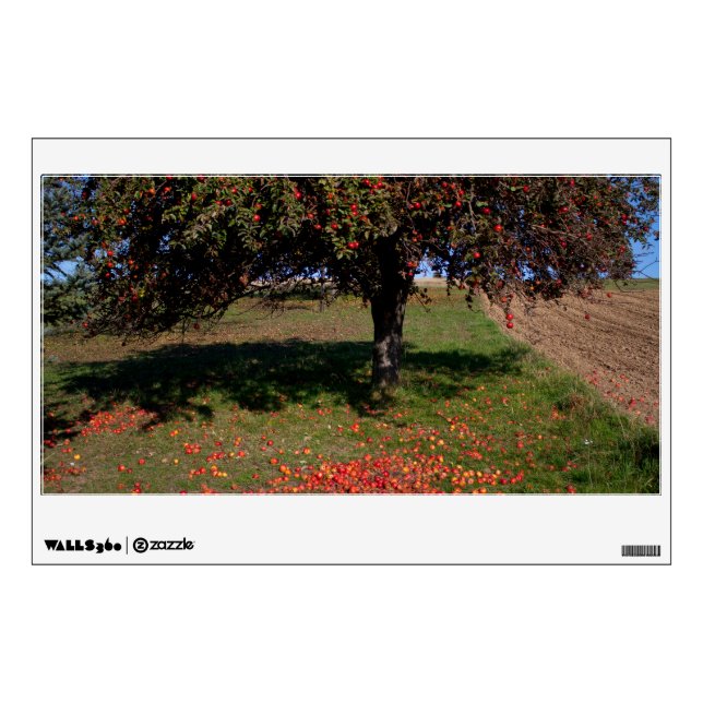 Old Apple Tree Wall Decal (Front)
