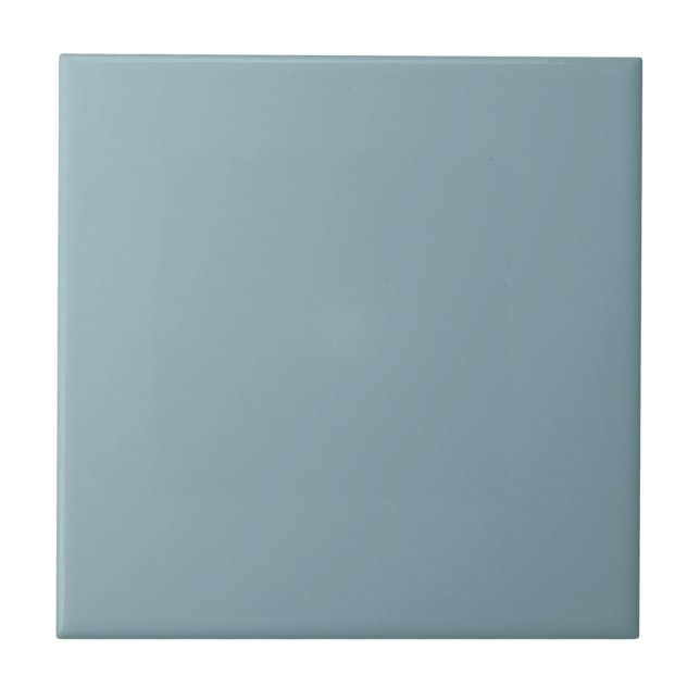 Old Aquitaine Teal Square Kitchen and Bathroom Ceramic Tile (Front)