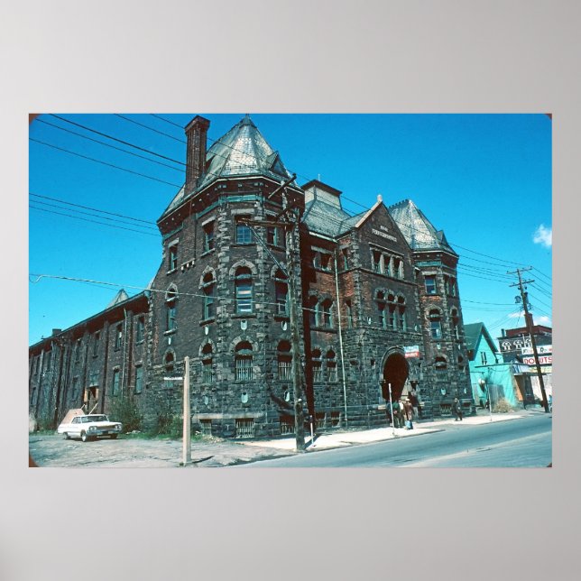 Old Armory Wilkes-Barre Pa. Poster (Front)