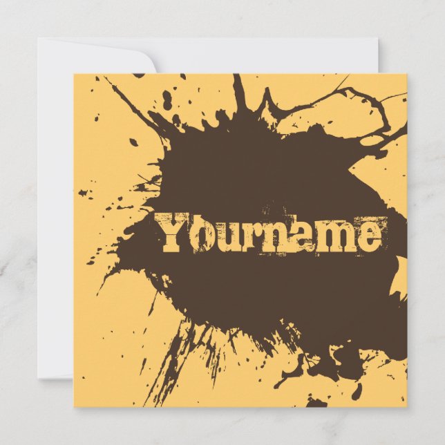 Old as Dirt - Roast & Dirt Party Invite (Front)