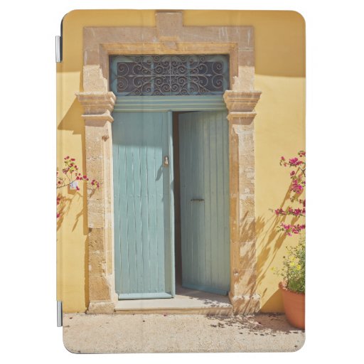 Old authentic green doors in Nicosia Cyprus iPad Air Cover