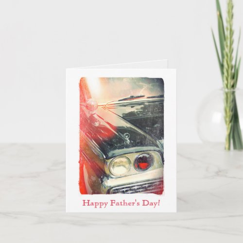 Old Automobile CUSTOM Classic Cars Card