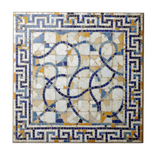 old Azure Harmony Ceramic Tile