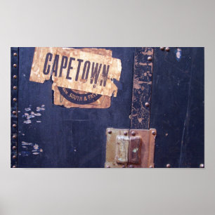 Old Baggage Stickers Poster