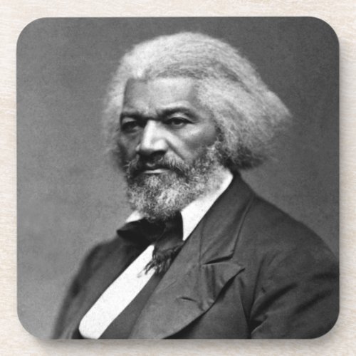 Old Bailey Douglass African American Hero Beverage Coaster