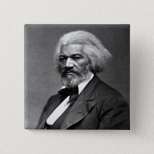 Old Bailey Douglass African American Hero Button