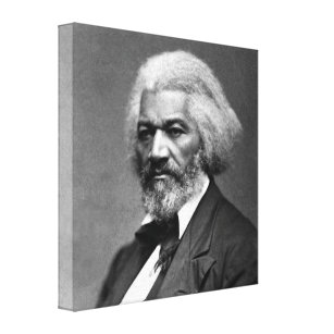 Old Bailey Douglass African American Hero Canvas Print