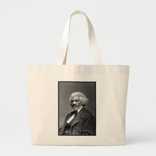 Old Bailey Douglass African American Hero Large Tote Bag