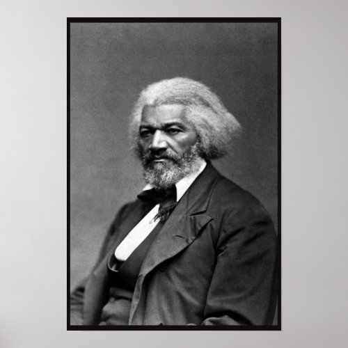 Old Bailey Douglass African American Hero Poster