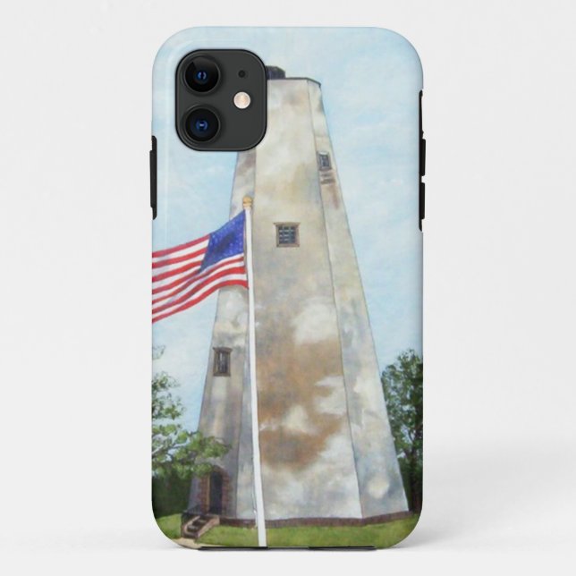 Old Baldy Lighthouse Case-Mate iPhone Case (Back)