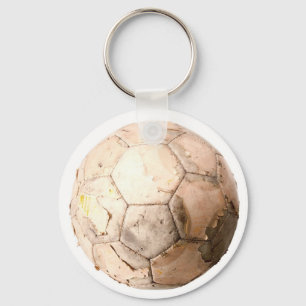 Old Ball Keychain