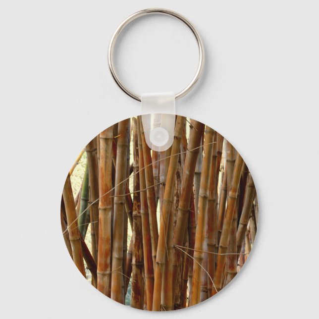 Old Bamboo Keychain (Front)