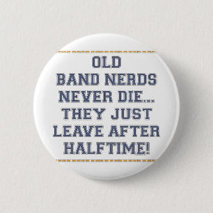 Old Band Nerds Button