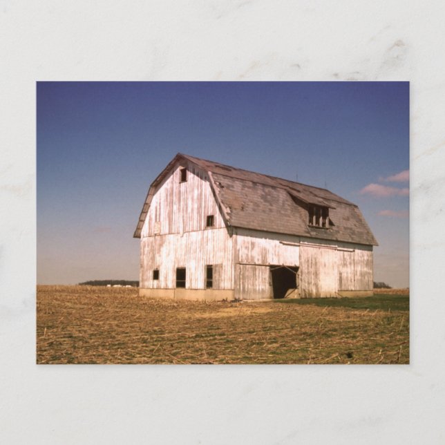 Old Barn Color Photo Postcards (Front)