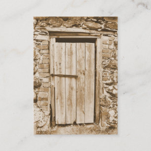 OLD BARN DOOR BUSINESS CARD