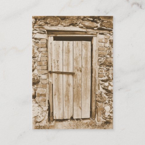 OLD BARN DOOR BUSINESS CARDS