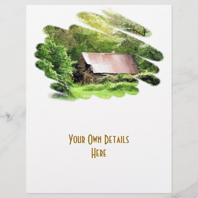 OLD BARN FLYER (Front)