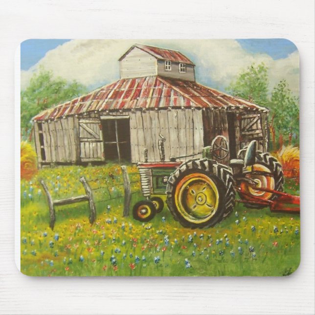 Old Barn Mouse Pad (Front)