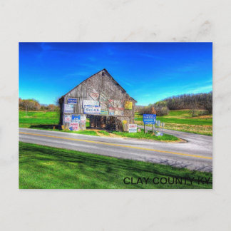 OLD BARN POSTCARD