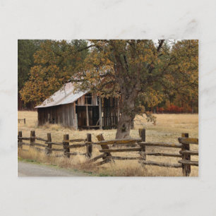 OLD BARN POSTCARD