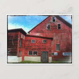 'Old Barn' Postcard
