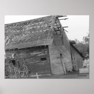 Old Barn Poster