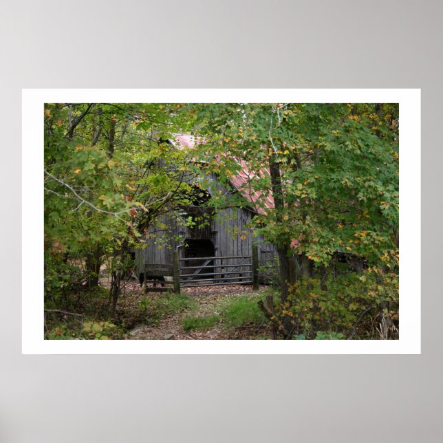 Old Barn Poster (Front)