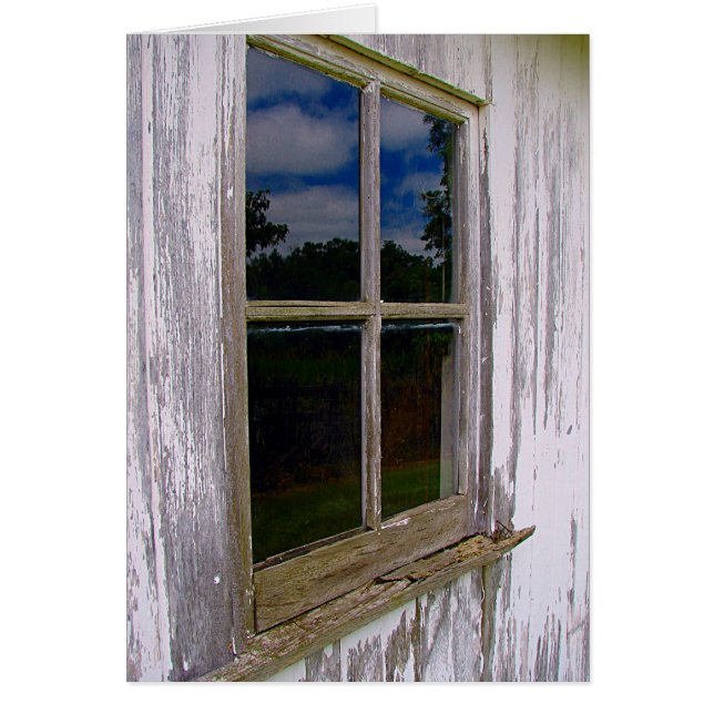 Old Barn Window Cards (Front)