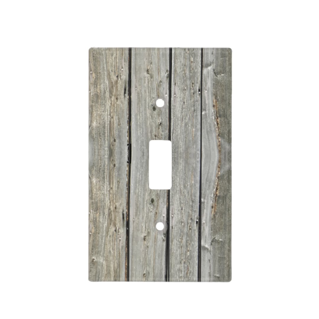 Old Barn Wood Light Switch Cover | Zazzle