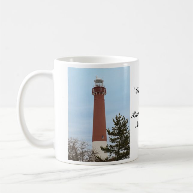 Old Barney Barnegat Light, NJ Coffee Mug (Left)