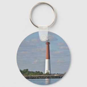 "Old Barney" Barnegat Lighthouse LBI NJ Keychain