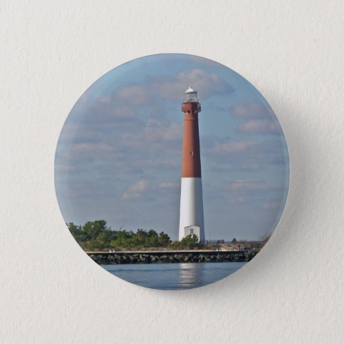 Old Barney Barnegat Lighthouse LBI NJ Pinback Button