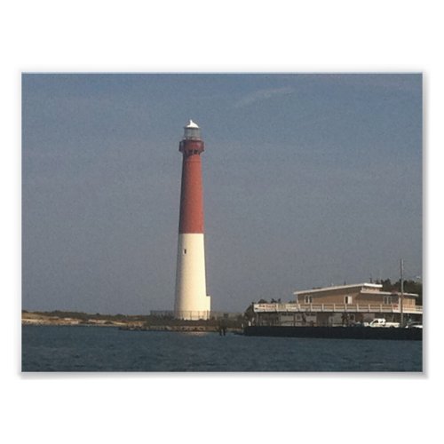 Old Barney Barnegat Lighthouse Photo Print