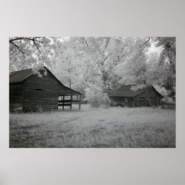 Old Barns Poster (Front)