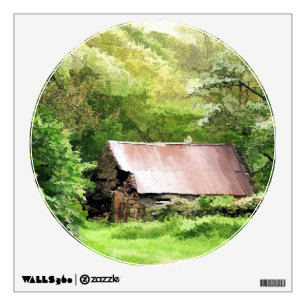 OLD BARNS WALL STICKER