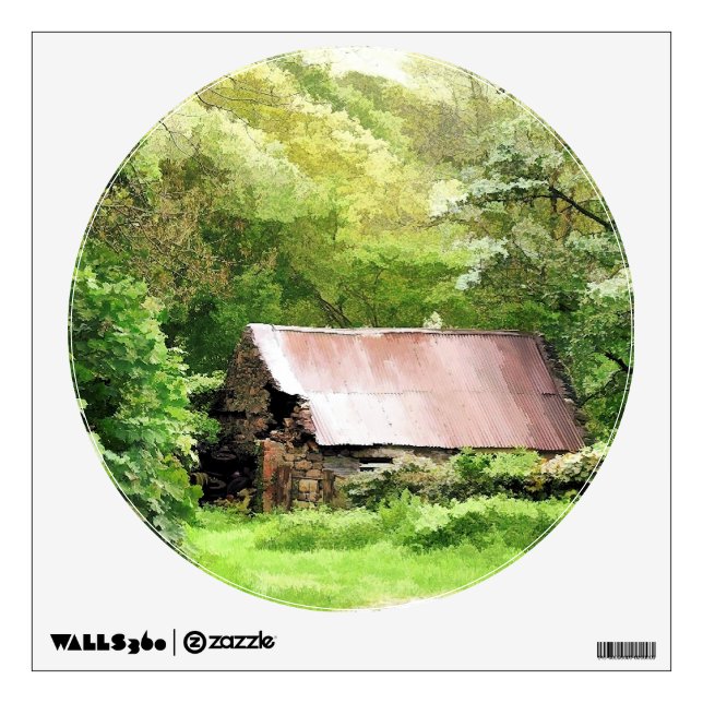 OLD BARNS WALL STICKER (Front)