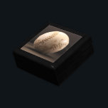 Old Baseball Gift Box<br><div class="desc">Old baseball with scuff marks.</div>